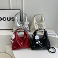 Large Leather Crossbody Handbag