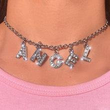 Load image into Gallery viewer, Angel Letter Necklace
