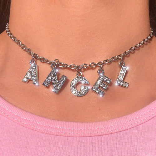 Angel Letter Necklace