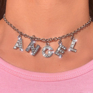 Angel Letter Necklace
