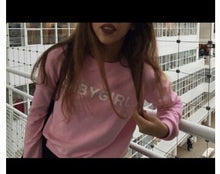 Load image into Gallery viewer, BABYGIRL SWEATSHIRT