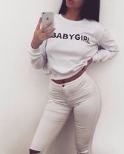 Load image into Gallery viewer, BABYGIRL SWEATSHIRT