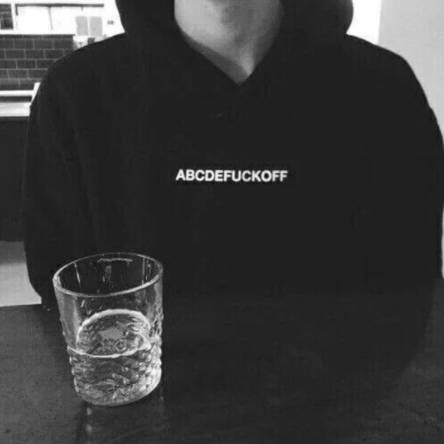 Abcdefuckoff hoodie