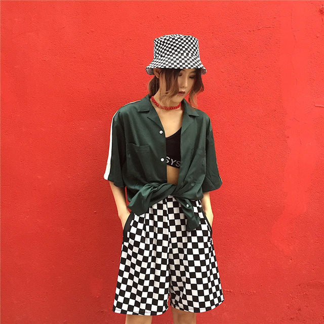 Checkerboard Shorts
