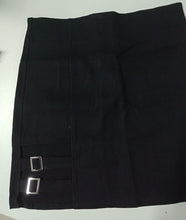 Load image into Gallery viewer, Black Buckled Skirt